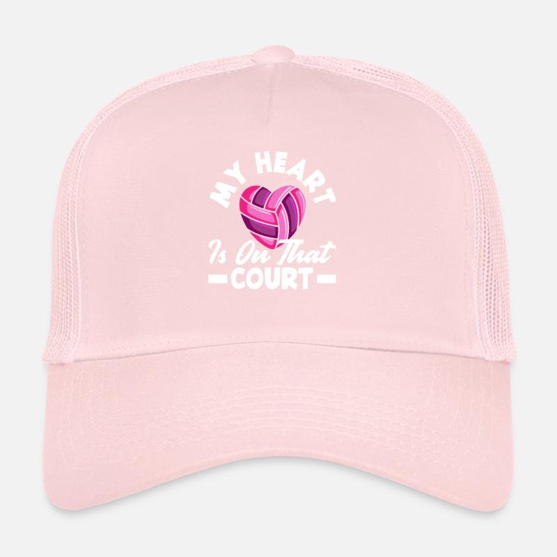 Cadeau de volley-ball drôle Casquette trucker 