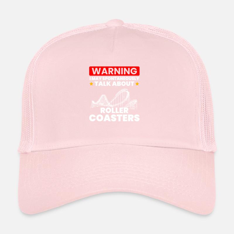 Talk Spontaneously Rollercoasters Trucker Cap