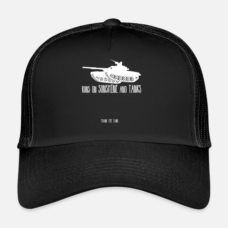 Chars de combat de combat de chars MBT Casquette trucker 