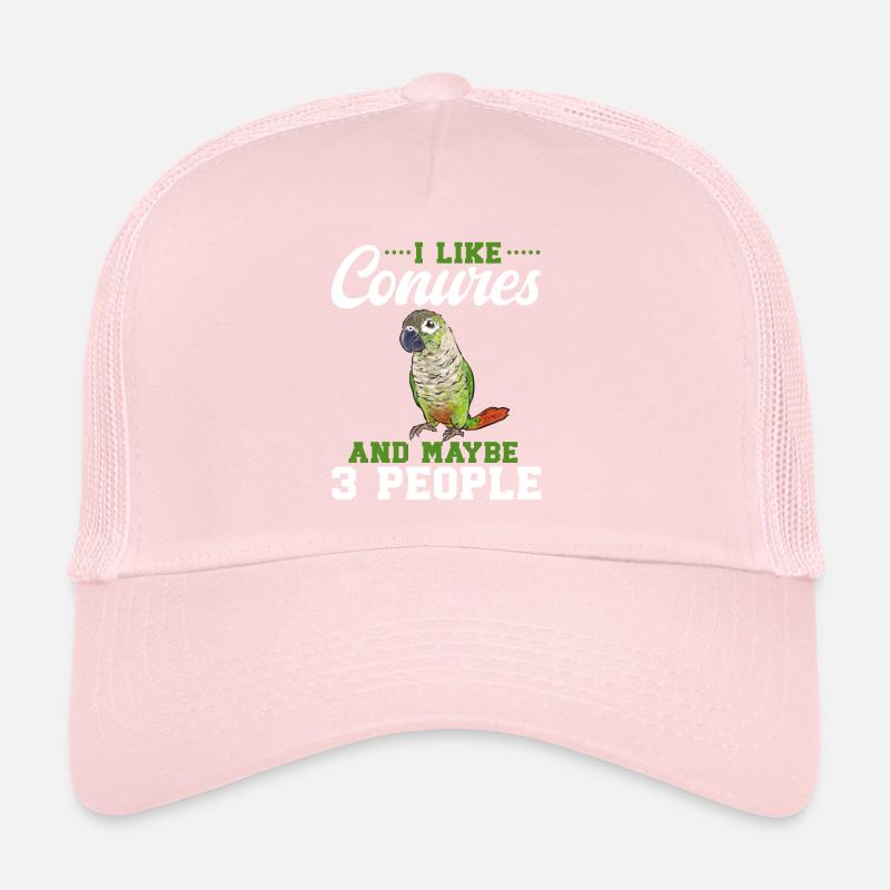 Molinasittich Papagei Vogel Sittich Trucker Cap