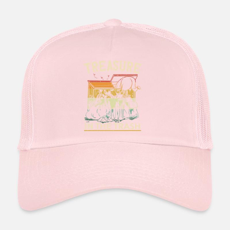 Dumpster lover picking garbage, Trucker Cap