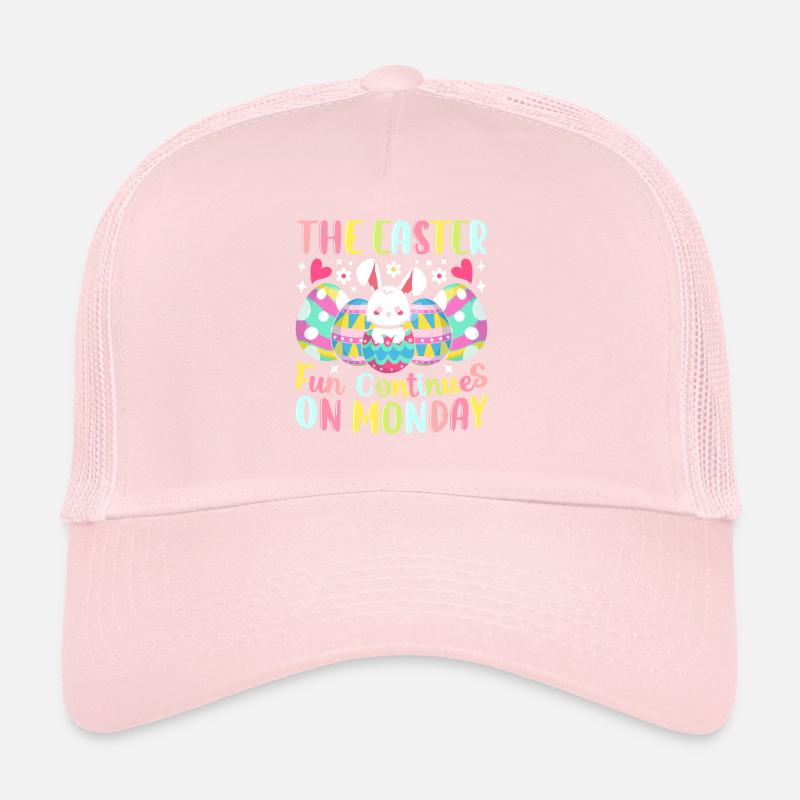 Easter Monday, Easter, Easter Bunny, Easter Egg Hunt Trucker Cap