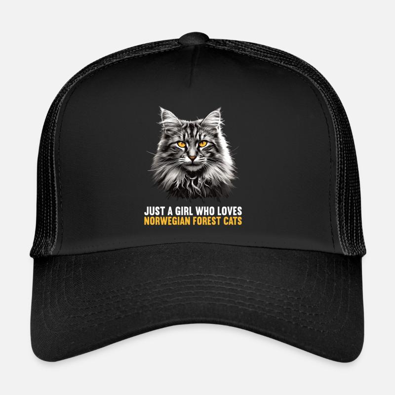 Norwegian Forest Cat Norwegische Waldkatze Trucker Cap
