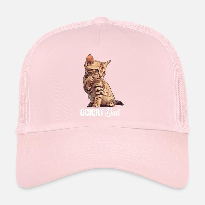Ocicat Kitten Ocicat Cat Trucker Cap