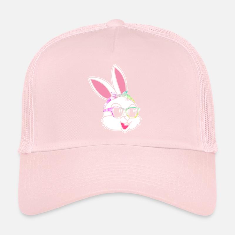 Lapin mignon de Pâques Lapin de Pâques Casquette trucker 