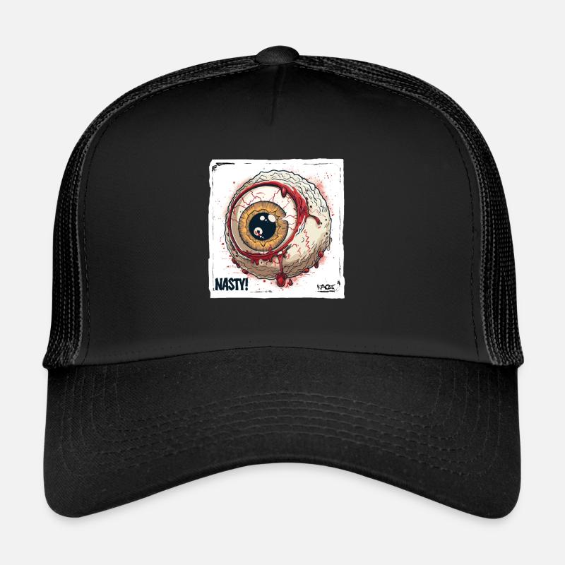 Un œil méchant et dégoûtant Casquette trucker 