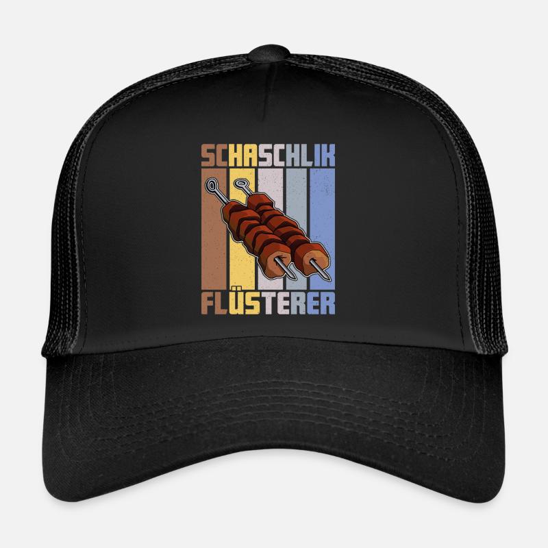 Shashlik Whisperer Retro Russia Meat Trucker Cap