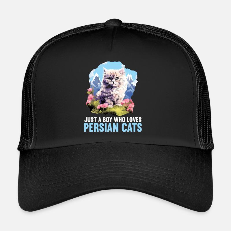 Persian Cat Perserkatze Trucker Cap