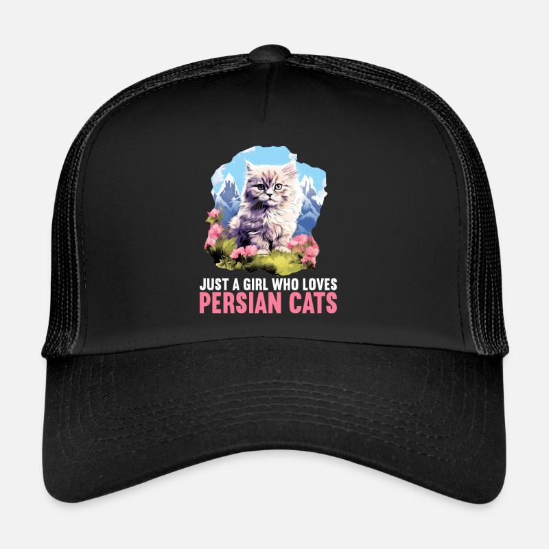 Persian Cat Perserkatze Trucker Cap