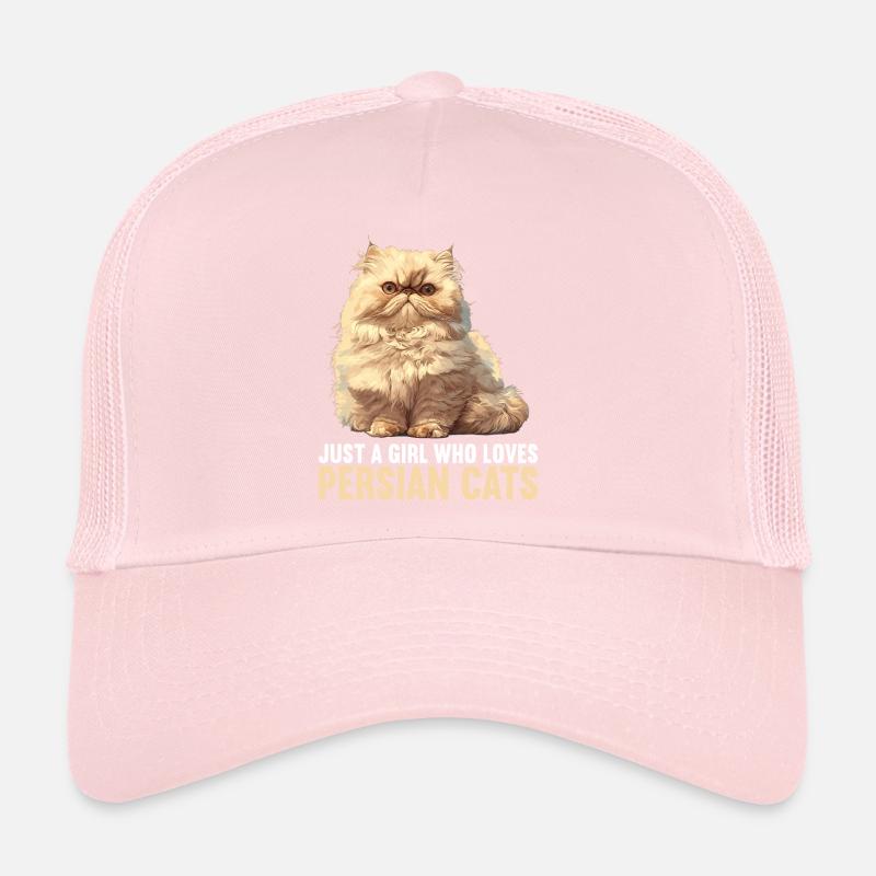 Chat persan Perserkatze Casquette trucker 