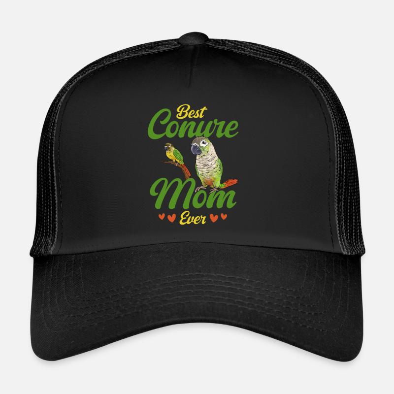 Molina Parakeet Parrot Bird Parakeet Trucker Cap