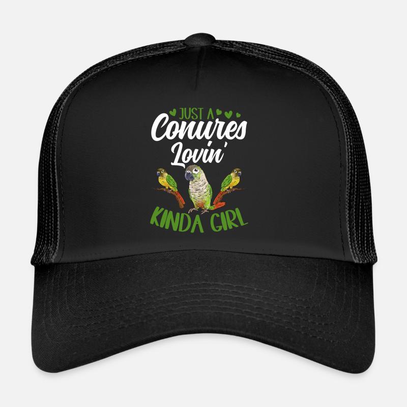 Molina Parakeet Parrot Bird Parakeet Trucker Cap