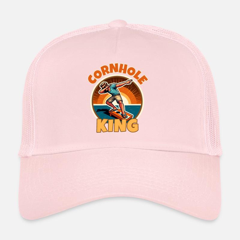 Roi du cornhole Casquette trucker 