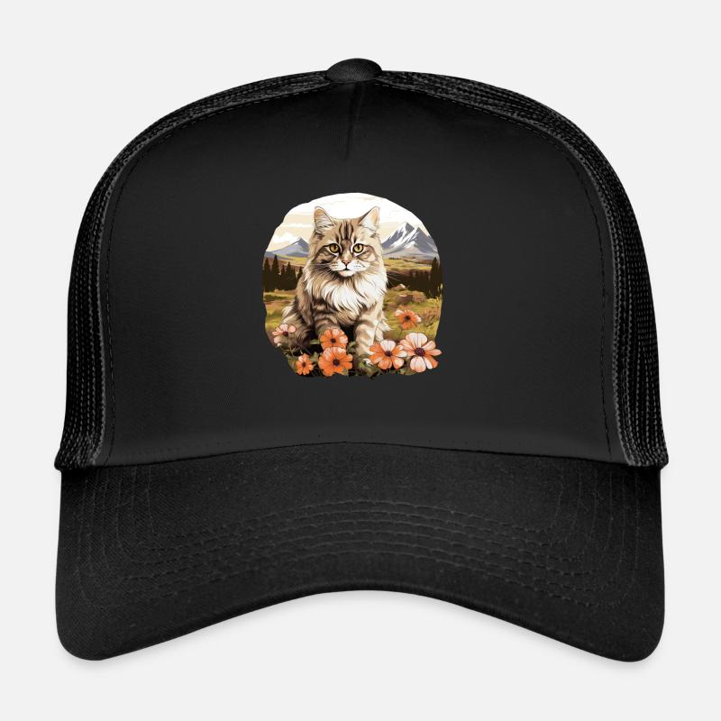 Ragamuffin Kätzchen Ragamuffin Katze Trucker Cap