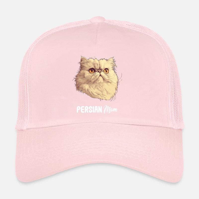 Chat persan Perserkatze Casquette trucker 