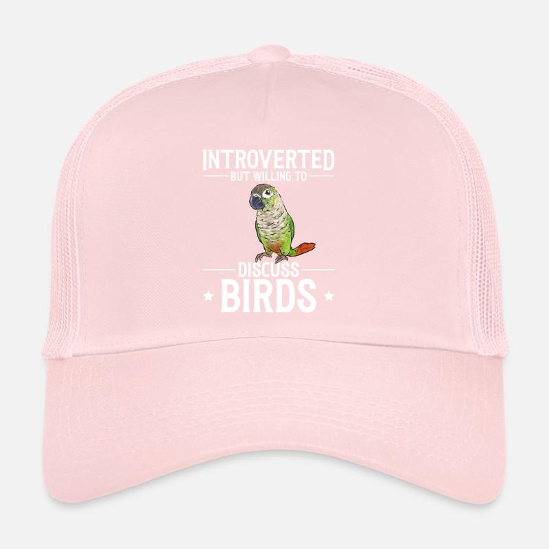 Molina Parakeet Parrot Bird Parakeet Trucker Cap