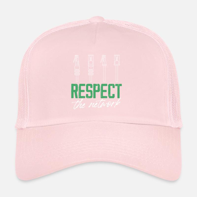 Respect The Network IT Engineer Administration Trucker Cap
