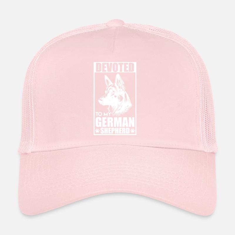 Schäferhund DEVOTED TO MY GERMAN SHEPHERD Trucker Cap