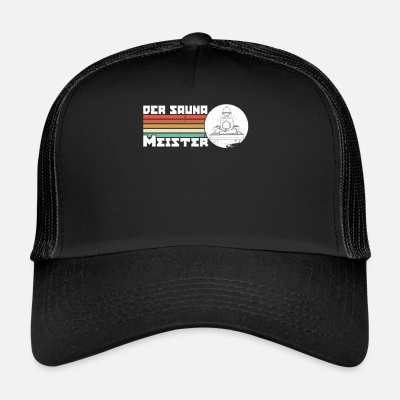 Der Sauna Meister Spa Massage Schwitzstube Trucker Cap