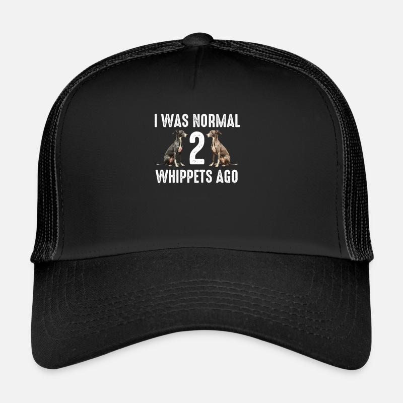 whippet dog Trucker Cap