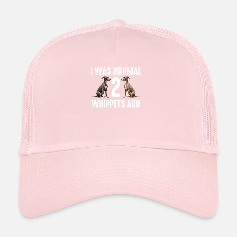 Chien Whippet Casquette trucker 