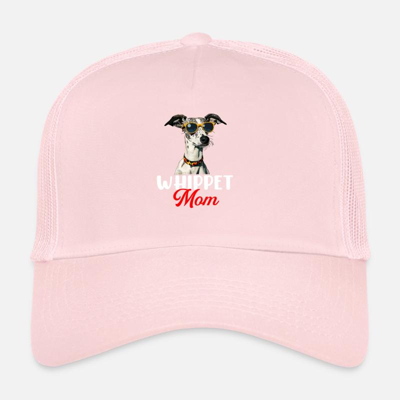 Whippet Mom Dog Trucker Cap