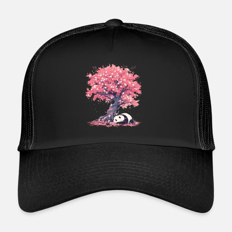 Panda Ours Panda géant japonais Casquette trucker 