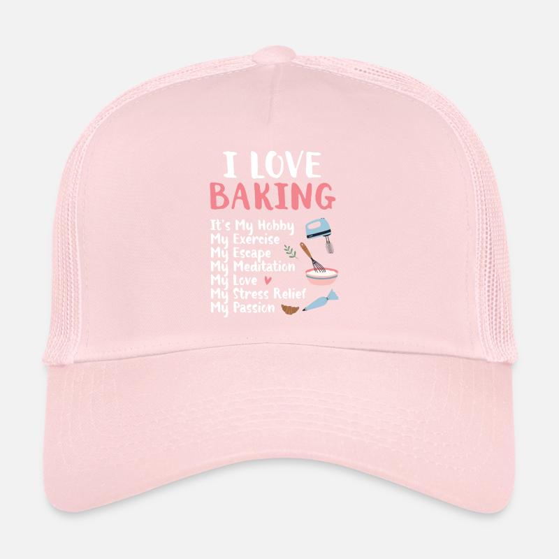 Baker Bakeries Baked Goods Baking Gift Trucker Cap