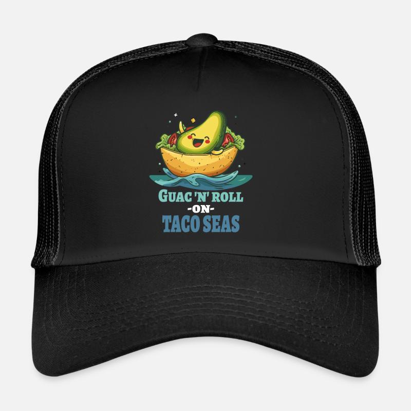 Guac n Roll sur Taco Seas Casquette trucker 