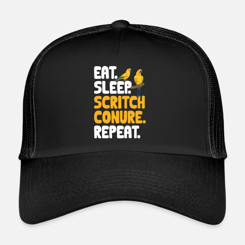 Parakeet Parrot Parakeet Bird Trucker Cap
