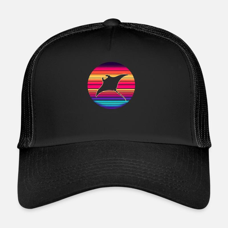 Manta ray Trucker Cap