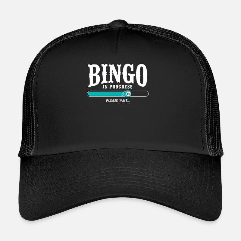 Bingo Player Bingo In Progress Trucker Cap