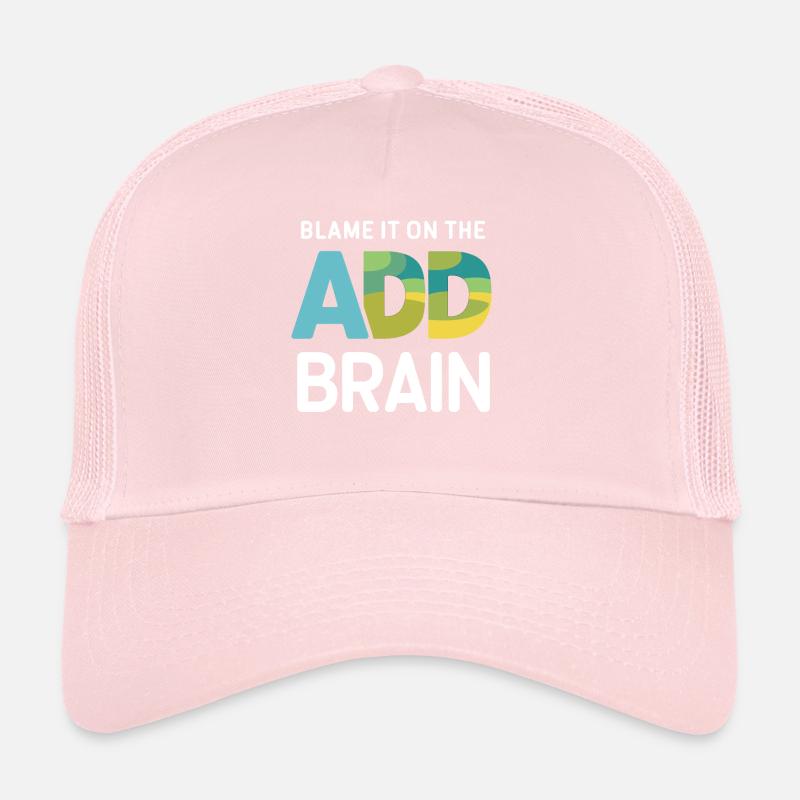 Attention Deficit Hyperactivity Disorder ADD Trucker Cap