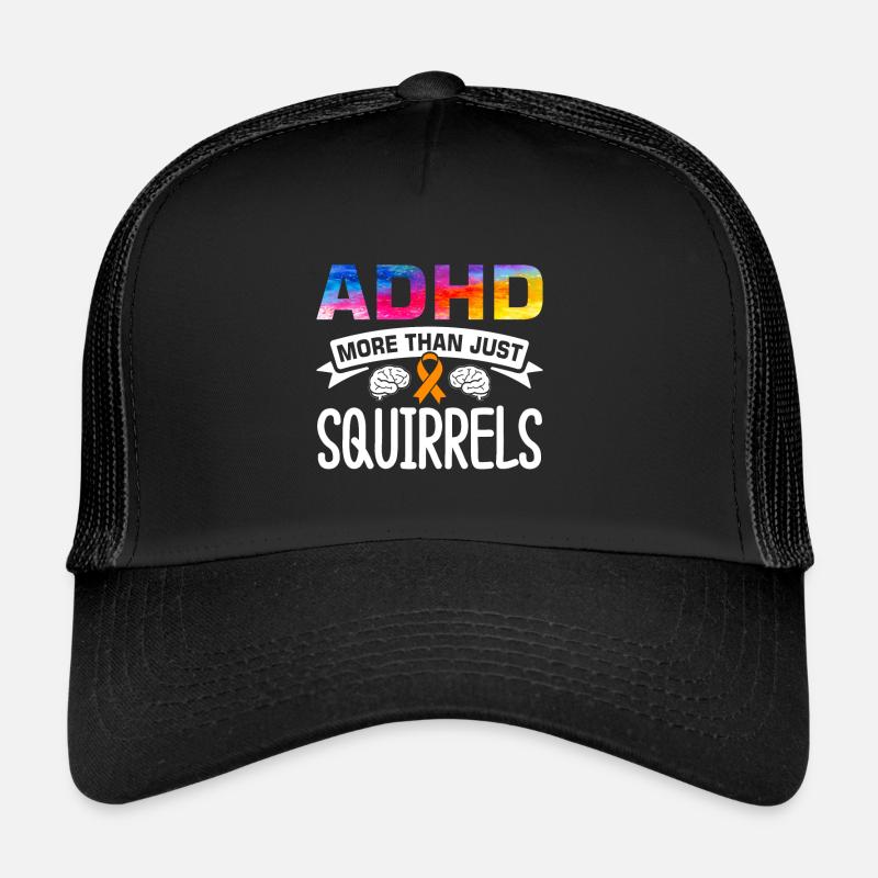 Drôle de dicton sur le TDAH Casquette trucker 