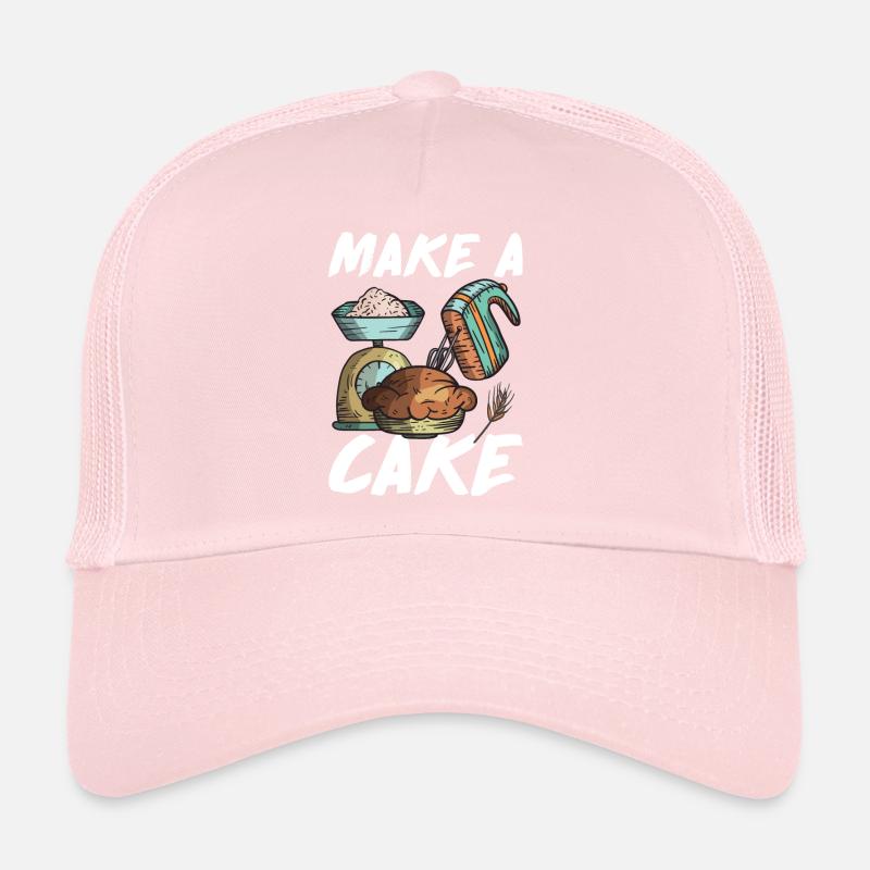 Cake Lover Cake Gift Trucker Cap