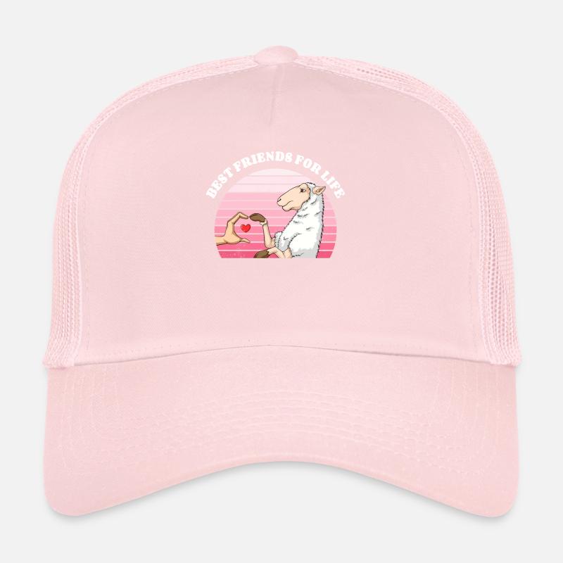 Schafliebhaber Freund Lamm Lämmer Trucker Cap