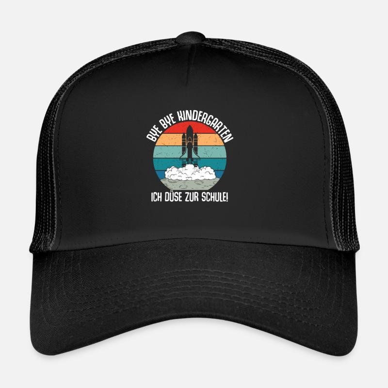 Bye Bye Kindergarten Je vais à l’école Casquette trucker 