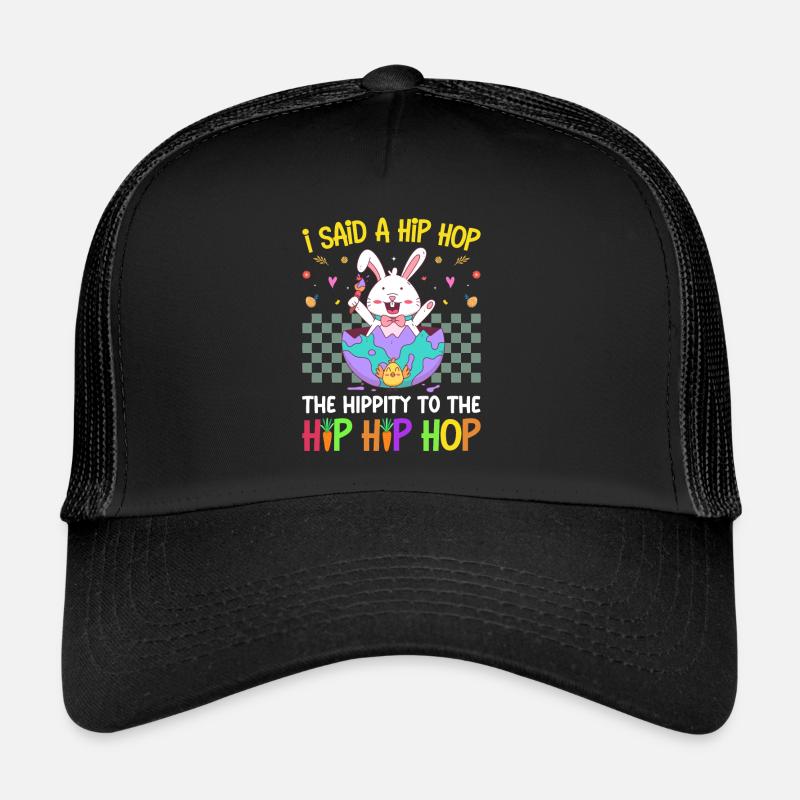 Happy Easter with the Easter Bunny Trucker Cap