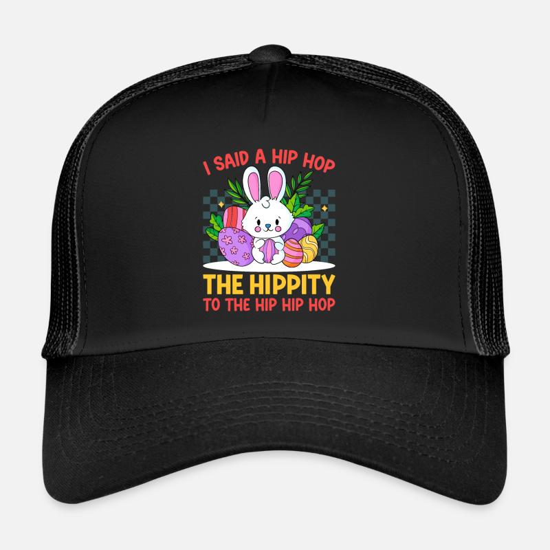 Happy Easter with the Easter Bunny Trucker Cap