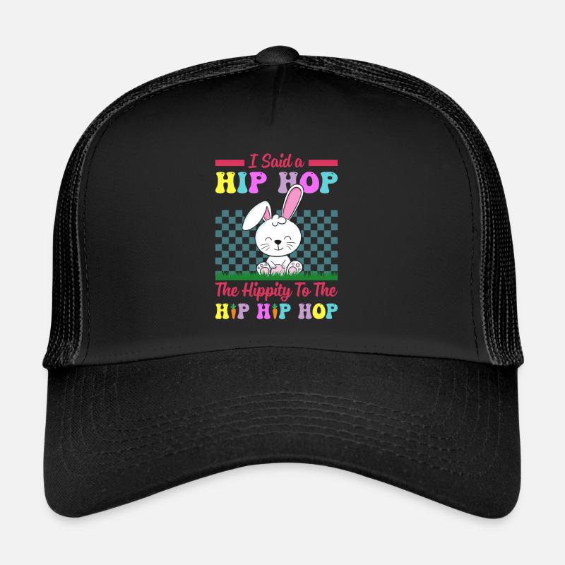 Happy Easter with the Easter Bunny Trucker Cap