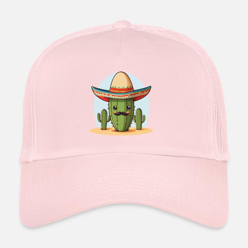 Cactus Fiesta Drôle De Vacances Mexicaines Casquette trucker 