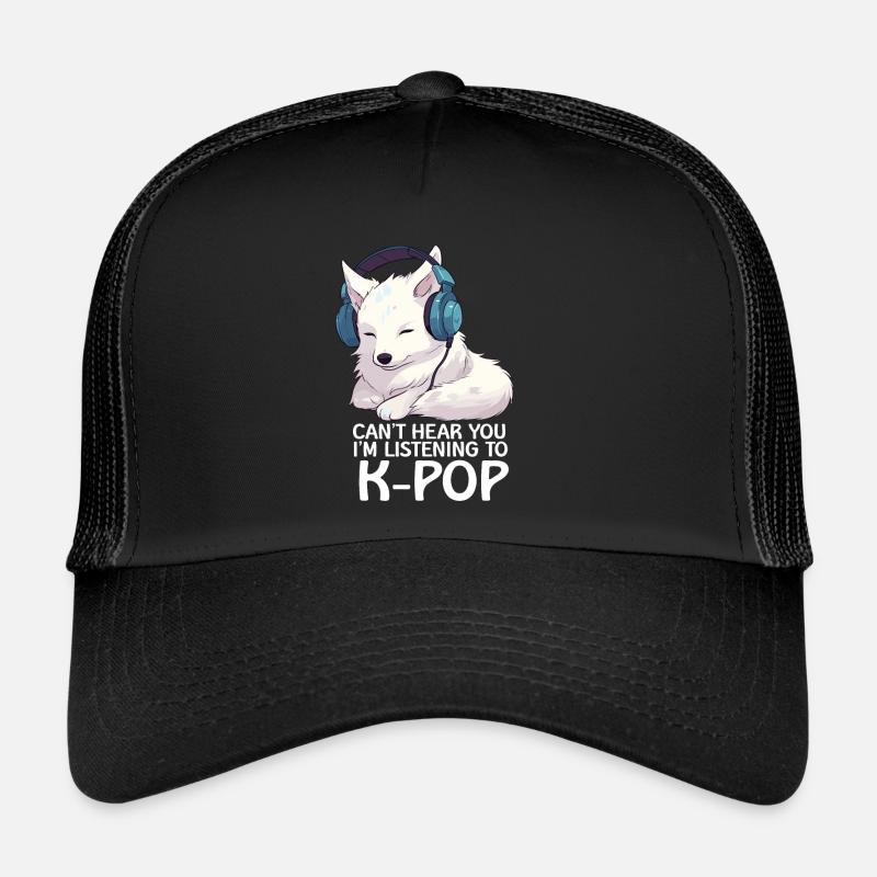 Je ne t’entends pas, j’écoute de la K-pop, Arctic Fox Casquette trucker 
