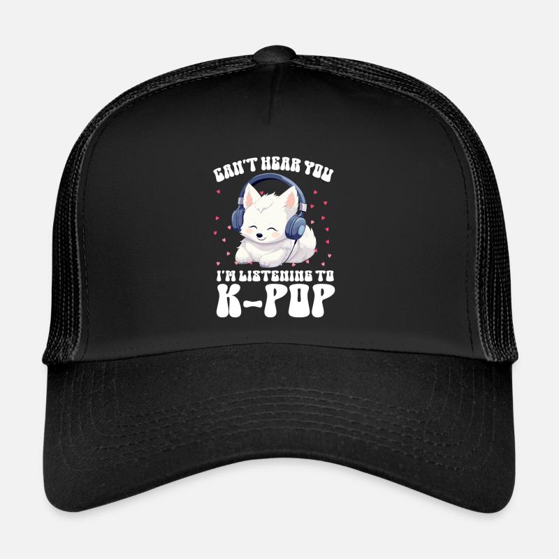 Je ne t’entends pas, j’écoute de la K-pop, Arctic Fox Casquette trucker 