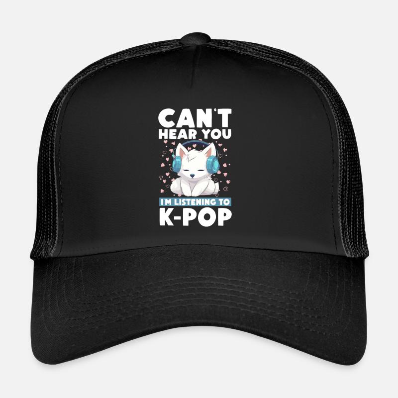 Je ne t’entends pas, j’écoute de la K-pop, Arctic Fox Casquette trucker 