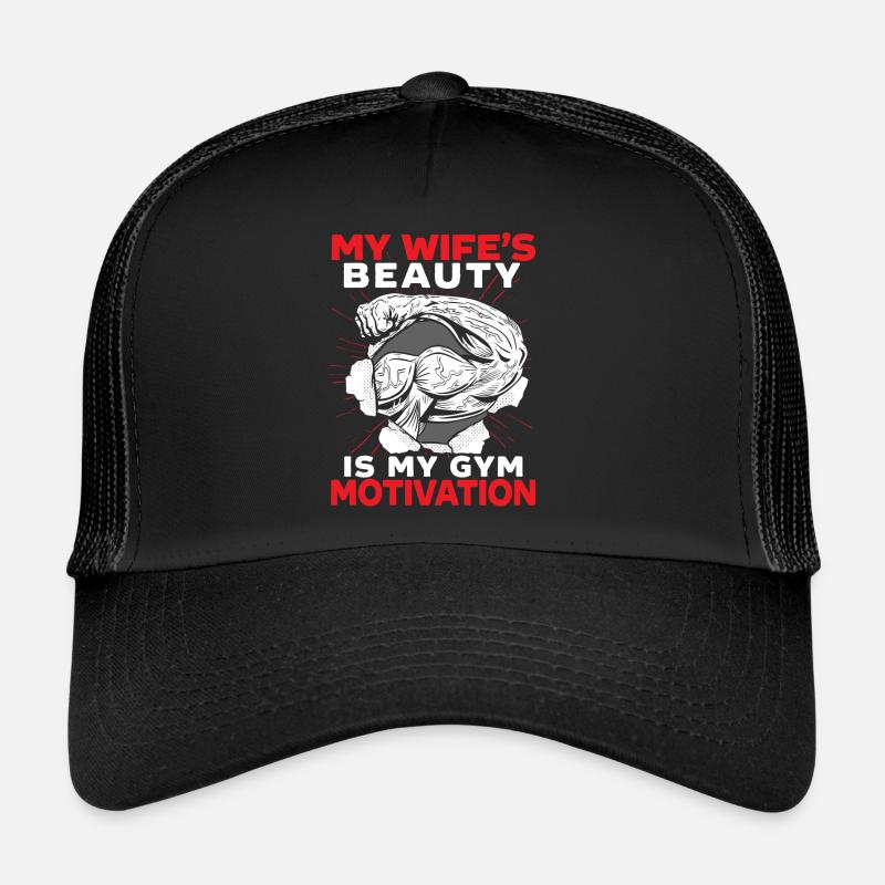 Drôle De Mari, Motivation, Bodybuilder, Rire, Casquette trucker 