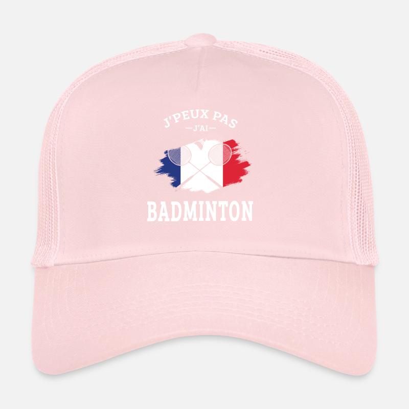 I Can't I Badminton Schlechter Badmintonspieler Trucker Cap