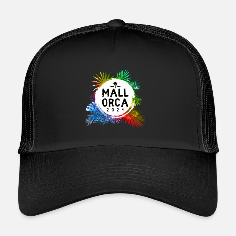 Majorque 2024 Coloré Casquette trucker 