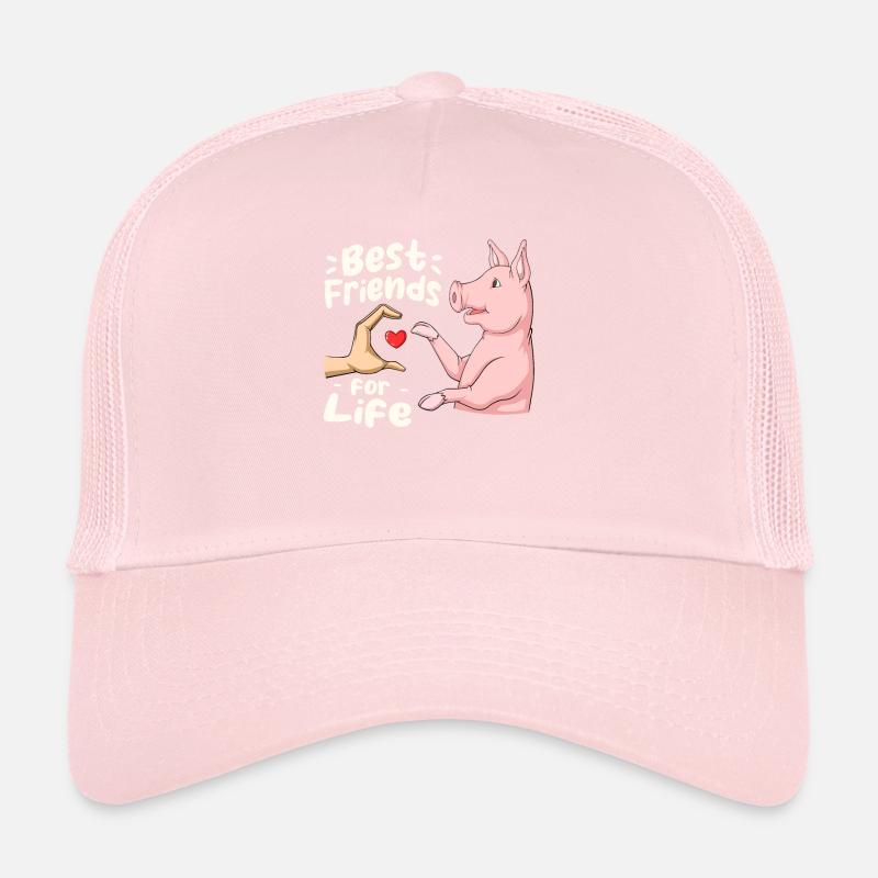 Cochon Amant Cochon Ami Cochons Casquette trucker 