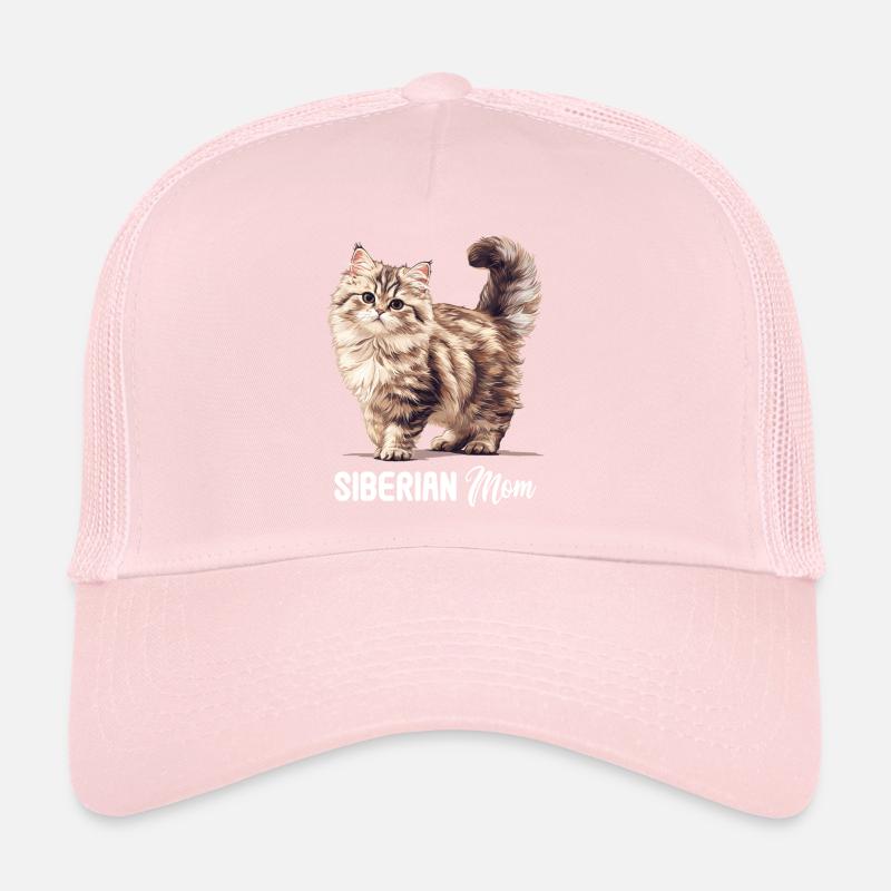 Chat Sibérien Sibirische Katze Casquette trucker 