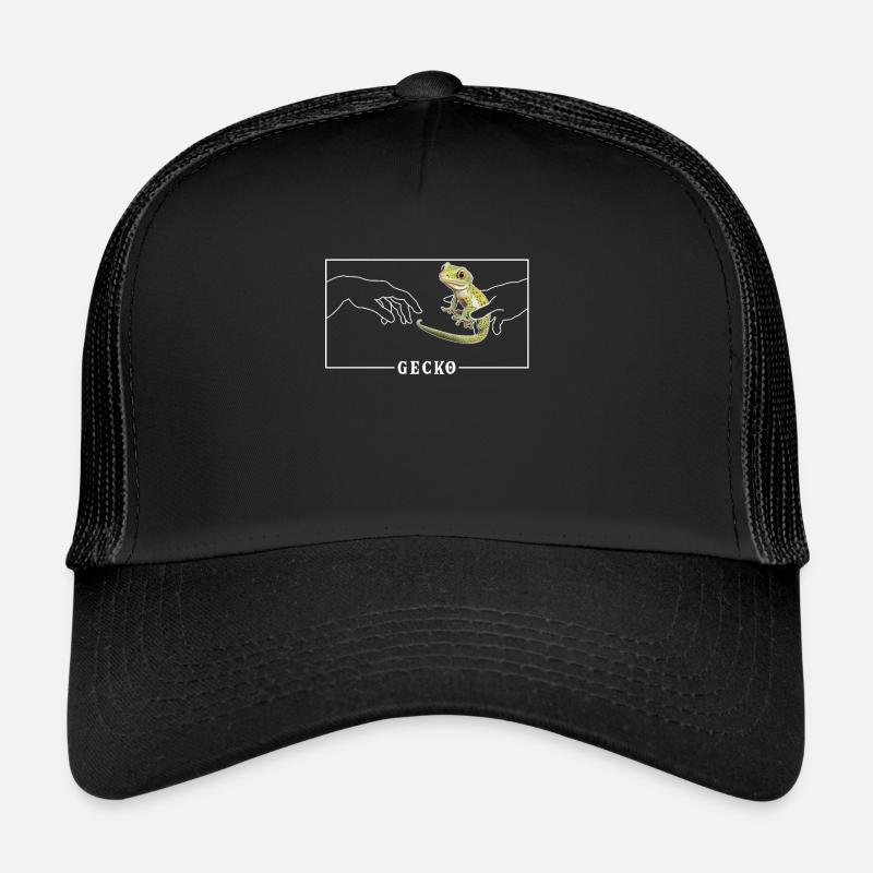 Michel-Ange Création d’Adam Gecko à crête Casquette trucker 